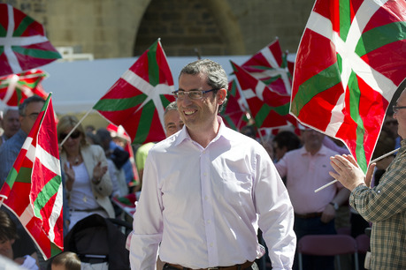 Mitin en Donostia, Markel Olano