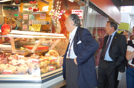 Jose Luis Bilbao en el Mercado de La Ribera